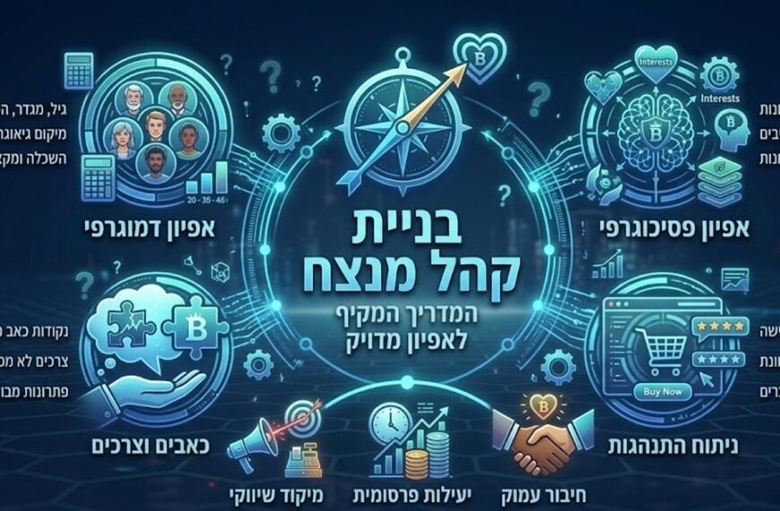 מיפוי קהל יעד לעסק